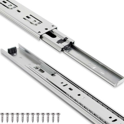 14" Stainless Steel (SS) 3 Part Drawer Channel / Slider