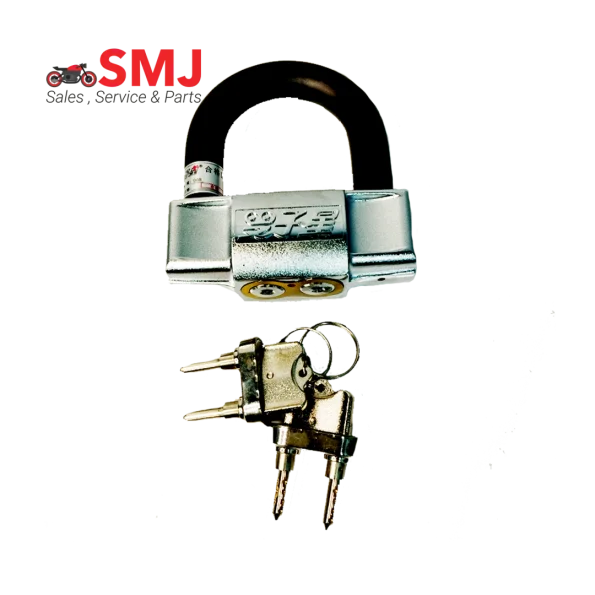 Double Disk Lock For Motorcycle